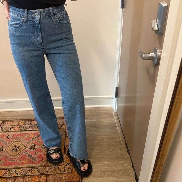 Denim Forum Remy Hi-rise Relaxed Jean - Picture 5 of 9